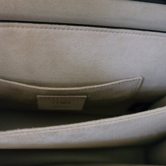 Fendi Kan I Medium Zucca FF Two-Tone Brown/Black - Picture 3 of 11